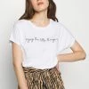Even&Odd Damen MANDALA ENJOY THE LITTLE THINGS TEE - T-Shirt Print - White -Even&Odd Verkäufe 91db9011ce62446f995df1cb538d6f83