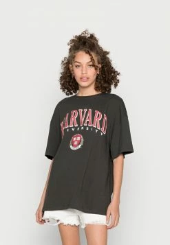 Even&Odd T-Shirt Print - Anthracite | Damen