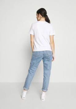 Even&Odd 2PACK - T-Shirt Basic - White/black | Damen -Even&Odd Verkäufe 93b0fb9fb6244e07afb51cd7139a9189