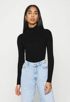 Even&Odd Damen CROPPED TURTLE NECK 2 PACK - Strickpullover - Black/ White -Even&Odd Verkäufe 94ad5ae168614afe92a40cf2a7c91001
