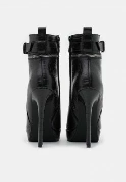 Even&Odd Damen LEATHER - High Heel Stiefelette - Black -Even&Odd Verkäufe 94ca0d82f36145f685b15d6b010b0cc3