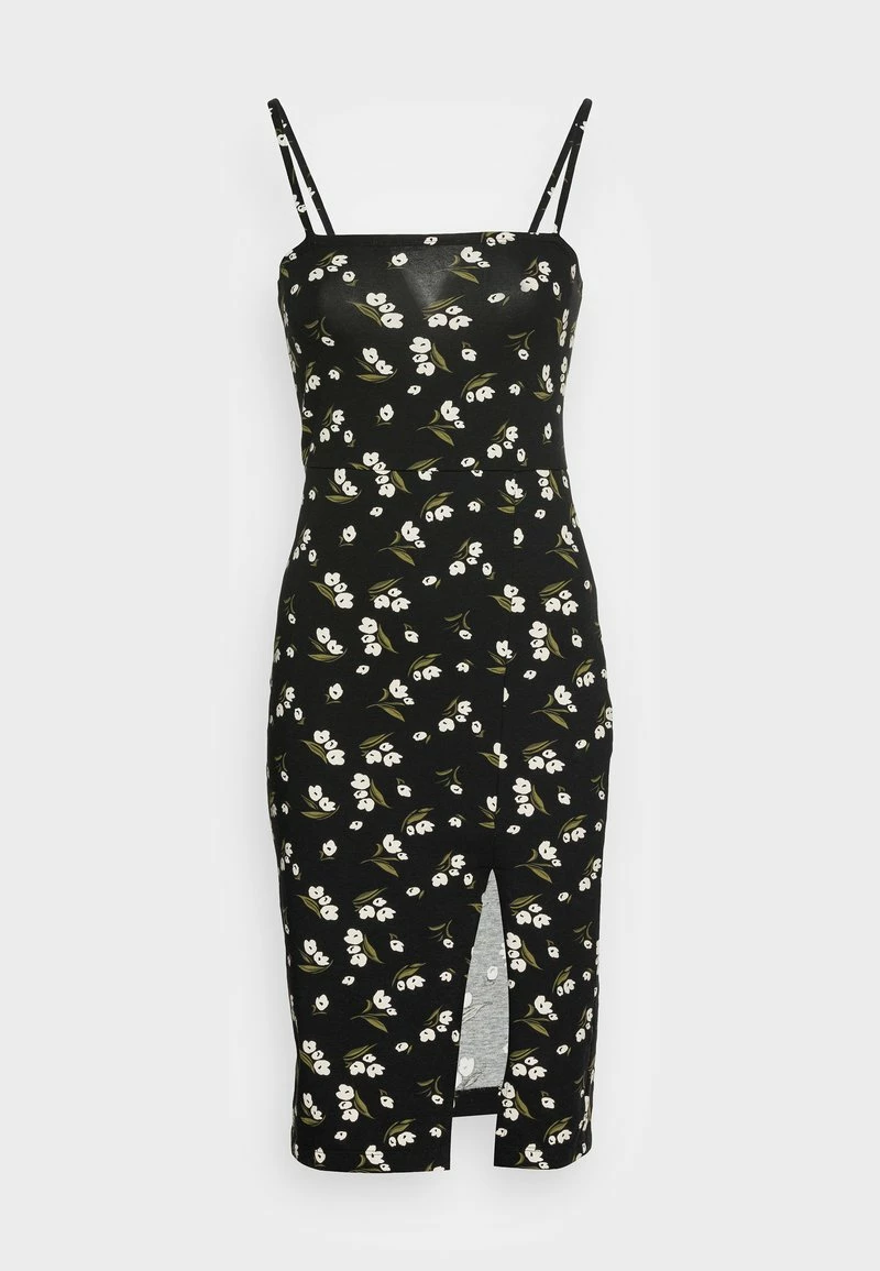 Even&Odd Damen Jerseykleid - Black/multi Coloured 6 Even&Odd Damen Jerseykleid - Black/multi Coloured – Bild 4