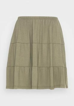 Even&Odd Damen Minirock - Khaki -Even&Odd Verkäufe 9656f01c498e43cdb95fb533925e992b