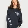 Even&Odd Cosmic Printed Hoodie Oversized - Kapuzenpullover - Dark Grey | Damen -Even&Odd Verkäufe 9984ec0e57114775a708c272b103473e