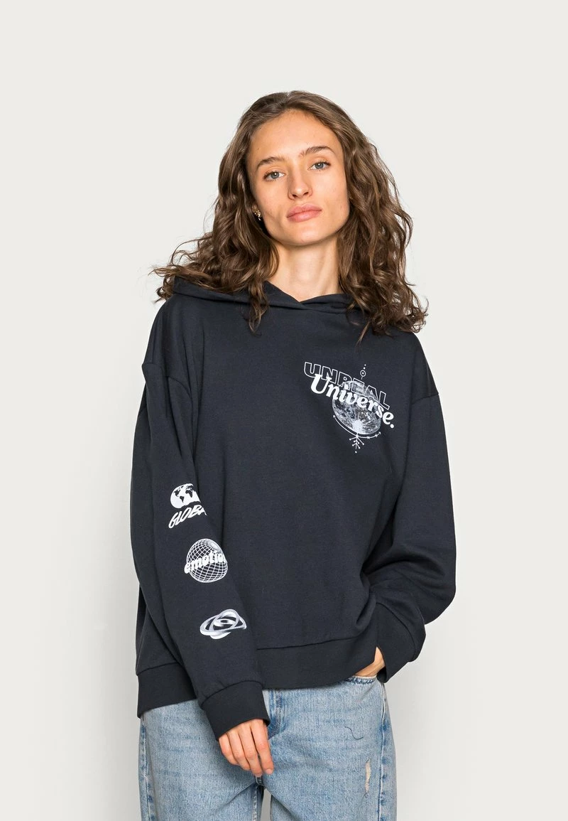 Even&Odd Cosmic Printed Hoodie Oversized - Kapuzenpullover - Dark Grey | Damen 3 Even&Odd Cosmic Printed Hoodie Oversized - Kapuzenpullover - Dark Grey | Damen
