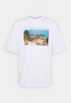 Even&Odd UNISEX - T-Shirt Print - White