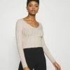 Even&Odd Damen Strickpullover - Beige