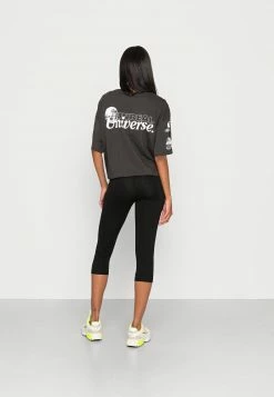 Even&Odd Damen 2 PACK - Leggings - Hosen - Black/mottled Dark Grey -Even&Odd Verkäufe 9abfe6575d124272aac92a9a67bda940