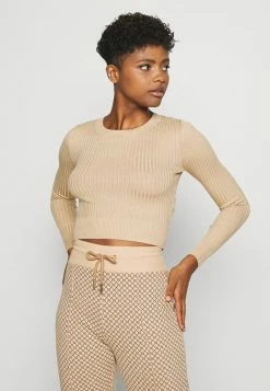 Even&Odd Damen 2 PACK - Strickpullover - Black/sand -Even&Odd Verkäufe 9caa62a980a9404ba892d1bfdfc029ce