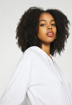 Even&Odd Damen BASIC HOODIE JACKET WITH POCKETS - Kapuzenpullover - White -Even&Odd Verkäufe 9cbb901a87714ec58425abd3f9145073
