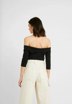 Even&Odd BODYSUIT - Langarmshirt - Black | Damen -Even&Odd Verkäufe 9d903ef06eba41a9bd6437ca2474c010