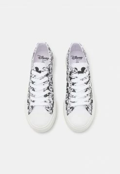 Even&Odd Damen DISNEY MICKEY MOUSE - Sneaker Low - White/black -Even&Odd Verkäufe 9e7d8a0a63024f32adf25919cb8fc751