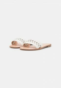 Even&Odd Damen Pantolette Flach - White -Even&Odd Verkäufe 9f97dfc379fc43878c5aca5aecfc9aa4