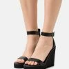 Even&Odd Damen Plateausandalette - Black -Even&Odd Verkäufe a25553795da14331a82702ed4858d65f