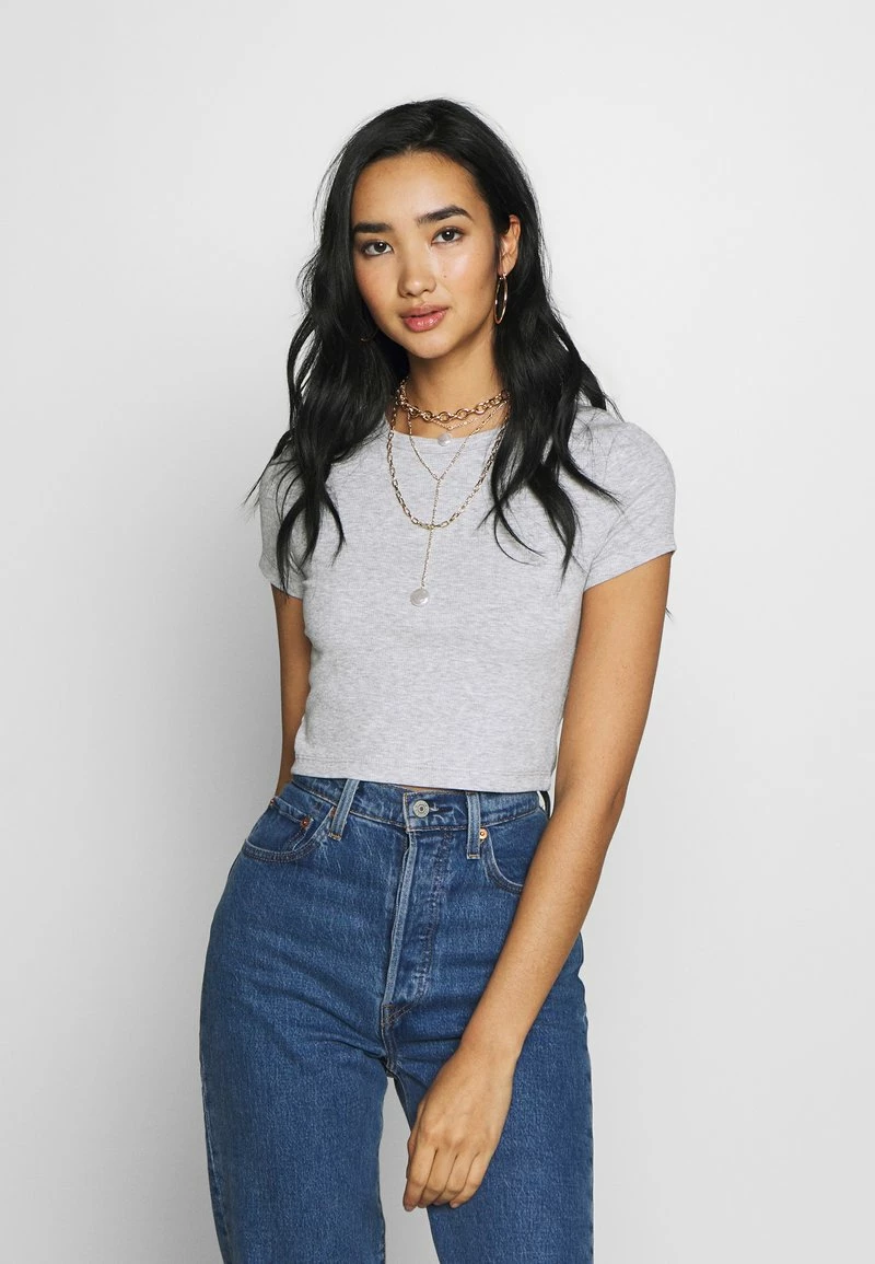 Even&Odd Damen 3 PACK - T-Shirt Basic - White/black/light Grey 7 Even&Odd Damen 3 PACK - T-Shirt Basic - White/black/light Grey – Bild 5