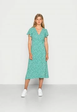 Even&Odd Damen Freizeitkleid - Green/white