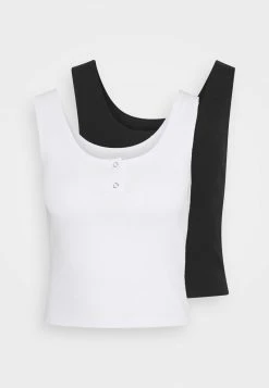 Even&Odd 2 PACK - Top - White/black | Damen -Even&Odd Verkäufe a2f4be9bf2f6489eb9e5fc0f96f5c1ee