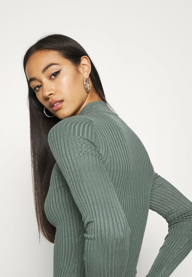 Even&Odd Damen Strickpullover - Light Olive 6 Even&Odd Damen Strickpullover - Light Olive – Bild 4