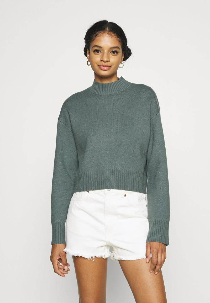 Even&Odd Damen Strickpullover - Dark Green 3 Even&Odd Damen Strickpullover - Dark Green