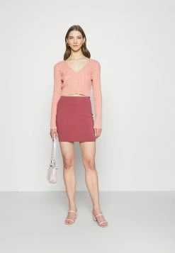 Even&Odd Damen 2 PACK - Minirock - Black/pink