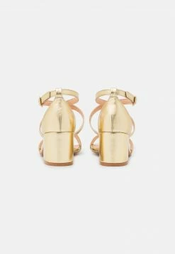 Even&Odd Damen Riemensandalette - Gold -Even&Odd Verkäufe a695ebfa66254bf2975f637b45805bcb