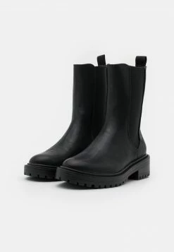 Even&Odd Damen Plateaustiefelette - Black -Even&Odd Verkäufe a6b8287665644cc9accd421e6d6256aa