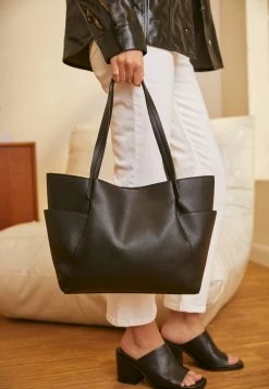 Even&Odd Damen Shopping Bag - Black -Even&Odd Verkäufe a6cce11ee8094cf480fecdcad615c587