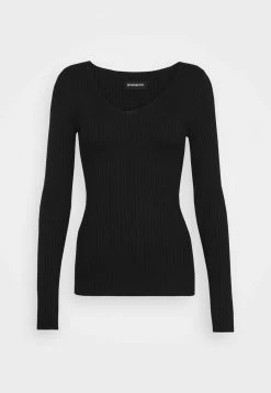 Even&Odd Damen Strickpullover - Black -Even&Odd Verkäufe a704a9ec8fcf4853a8a3f13cfb5bb4b9