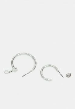 Even&Odd Damen 7 PACK - Ohrringe - Silver-coloured -Even&Odd Verkäufe a825eb5b4fa147d28bdefde724c6da76