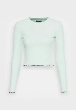 Even&Odd Damen Langarmshirt - Light Green -Even&Odd Verkäufe a84f22db951e4c72a2bb8f019f39ccab