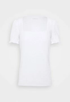 Even&Odd Damen T-Shirt Print - White -Even&Odd Verkäufe a93fc48aee5d4610b1c07cfd2d87abb6