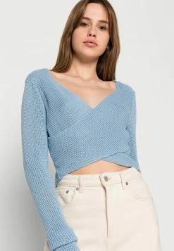 Even&Odd Damen Strickpullover - Light Blue -Even&Odd Verkäufe a9fa55b17c8a41da98422b4c2de1cdad