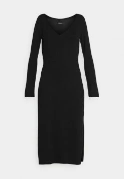 Even&Odd Damen KNIT MAXI V NECK DRESS WITH SLIT - Strickkleid - Black 10 Even&Odd Damen KNIT MAXI V NECK DRESS WITH SLIT - Strickkleid - Black -Even&Odd Verkäufe aa848b9b7bcf4897824ca3c997f6332d