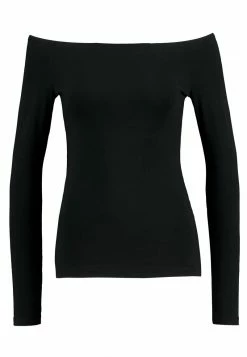 Even&Odd Damen BASIC - Langarmshirt - Black -Even&Odd Verkäufe aab50ad594cd4e698257771a5c78a483