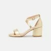 Even&Odd Damen Riemensandalette - Gold -Even&Odd Verkäufe ab093ba6864e4201a8592910143cf939