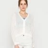 Even&Odd Damen Strickjacke - White