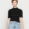 Even&Odd Damen T-Shirt Basic - Black 2 Even&Odd Damen T-Shirt Basic - Black -Even&Odd Verkäufe ab55078cc3514f8aacc5c0225d50f0c5