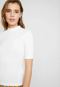 Even&Odd Damen 2 PACK - T-SHIRT BASIC - T-Shirt Basic - White/black -Even&Odd Verkäufe acd36fce2f9640c0b37a707ee3d0fcd9