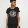 Even&Odd T-Shirt Print - Black | Damen -Even&Odd Verkäufe ace59e8b2bc64de8b6c81a222ff31d55