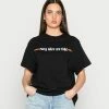 Even&Odd Damen T-Shirt Basic - Black -Even&Odd Verkäufe add0d331d5904056b6a03d8f566ad01b