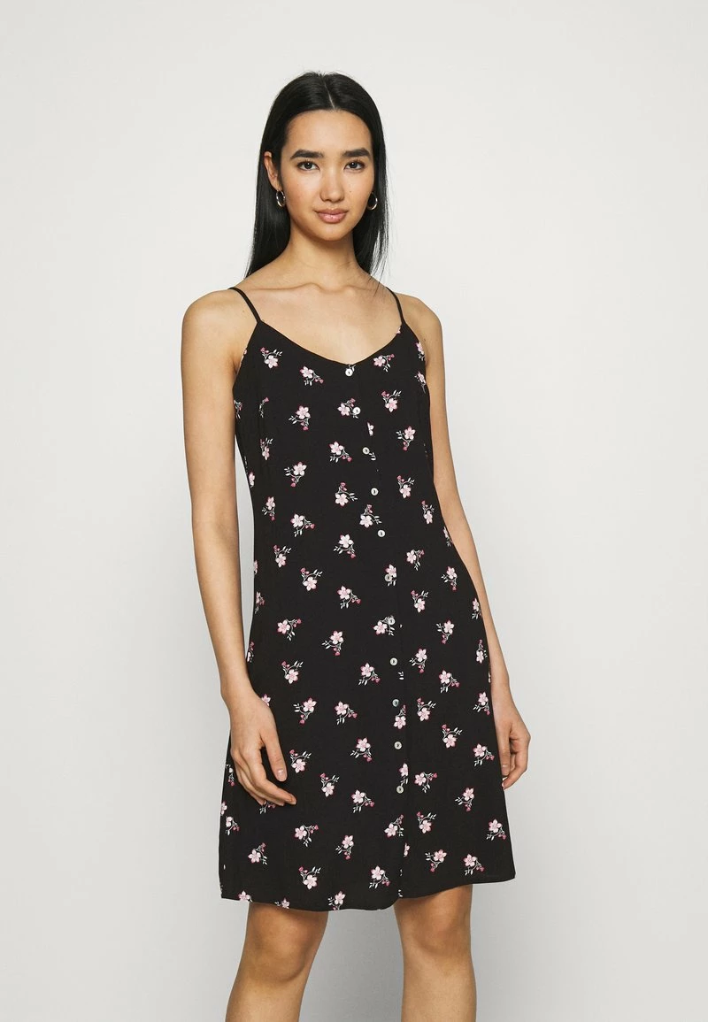 Even&Odd Damen Freizeitkleid - Black_pink 3 Even&Odd Damen Freizeitkleid - Black_pink