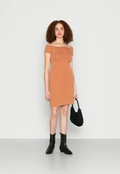 Even&Odd Jerseykleid - Brown | Damen -Even&Odd Verkäufe aea41444e8aa4dd990d44fc6e27f93d9