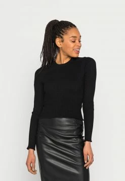 Even&Odd Damen Strickpullover - Black