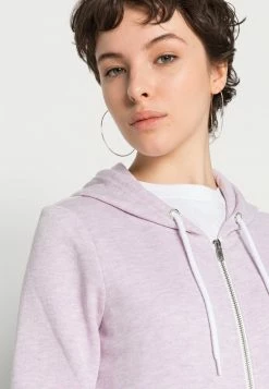 Even&Odd Damen ZIP JACKET - Sweatjacke - Mottled Lilac -Even&Odd Verkäufe b17486d9ed6f456684054414f986279f