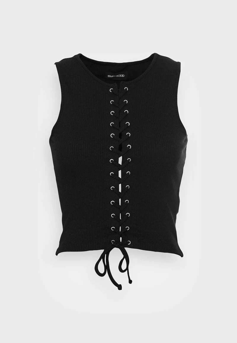 Even&Odd Top - Black | Damen 6 Even&Odd Top - Black | Damen – Bild 4