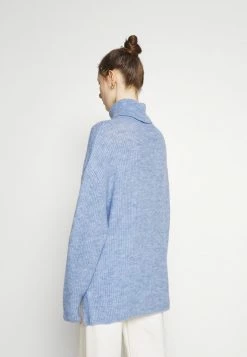 Even&Odd Damen Strickpullover - Mottled Light Blue -Even&Odd Verkäufe b356534164fe4a60ac2a53991cc688b6