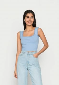 Even&Odd Damen Top - Light Blue