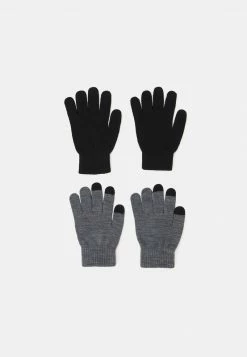 Even&Odd Damen Fingerhandschuh - Black/grey
