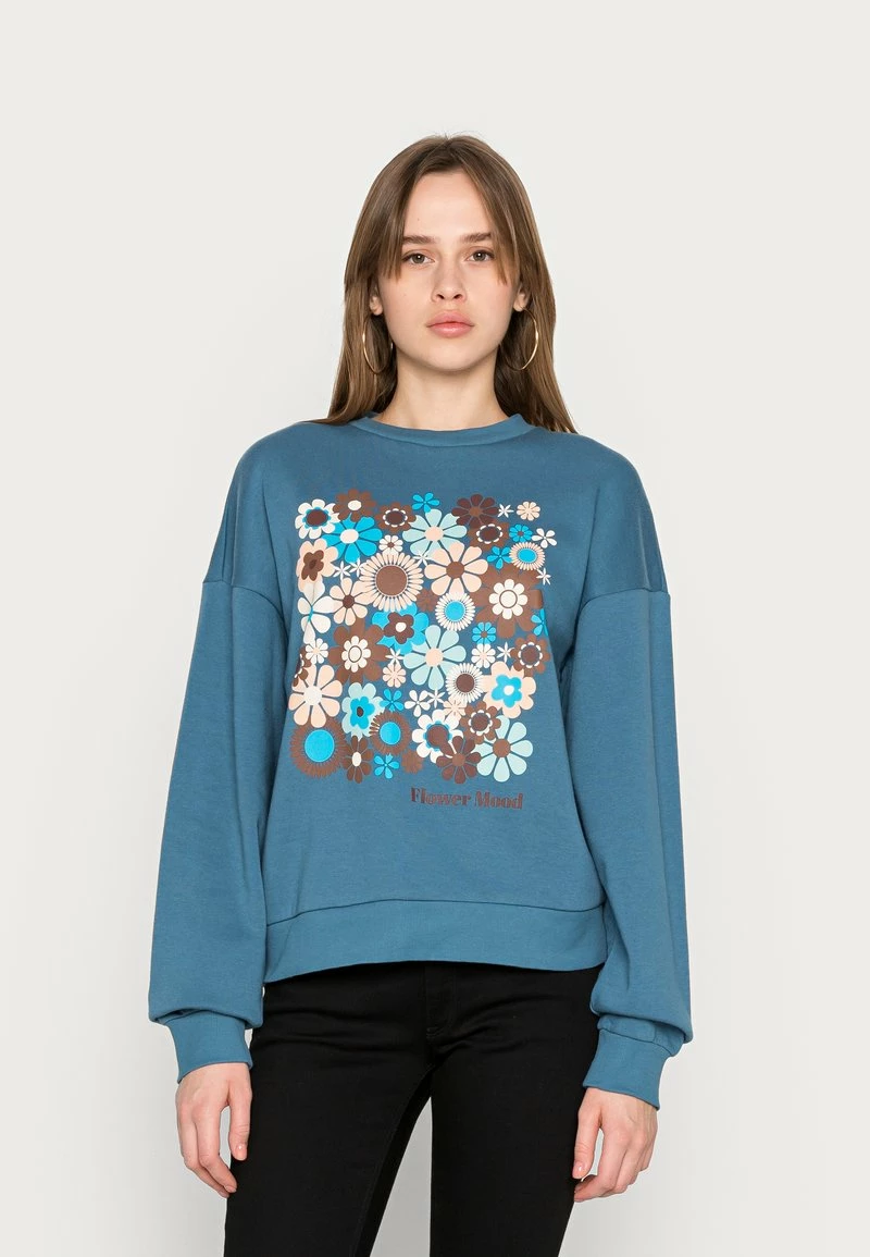 Even&Odd Damen Sweatshirt - Blue 3 Even&Odd Damen Sweatshirt - Blue