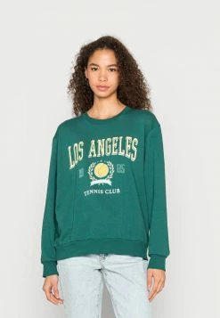 Even&Odd Damen Sweatshirt - Dark Green